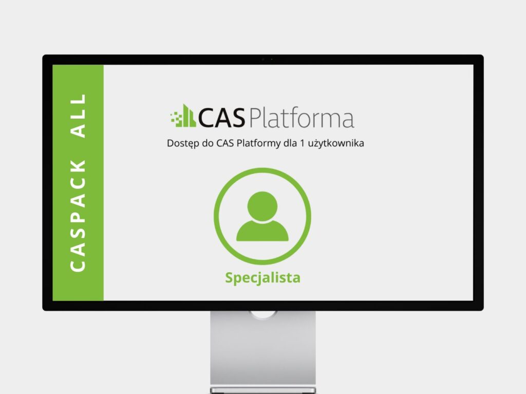 CAS Platforma CASPACK ALL - pełny dostęp (Specjalista)